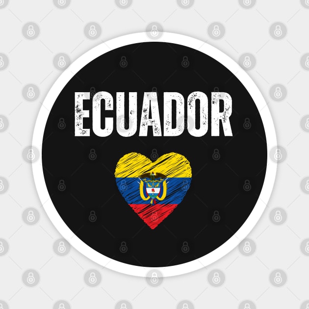 Ecuador flag, ecuadorian flag Magnet by eka123